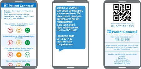 Interface mobile DIffmed SMS Activ - Global