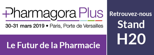 Découvrez accueil pharma  - Solution de gestion de file d'attente pour pharmacie <br/> les 30 et 31 mars au salon Pharmagora Plus